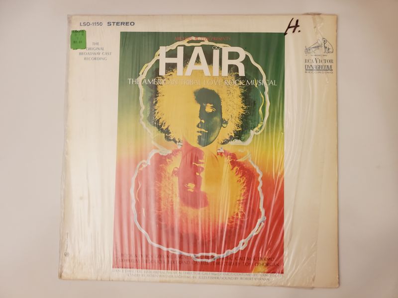 Original Broadway Cast Hair: The American Tribal Love Rock Musical vinyl record
